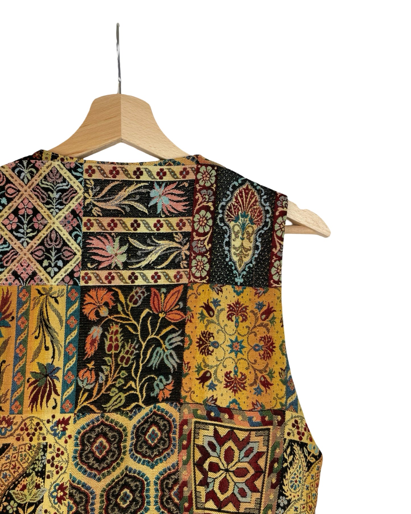 Vintage Jacquard gilet - S - Petit Paris Vintage