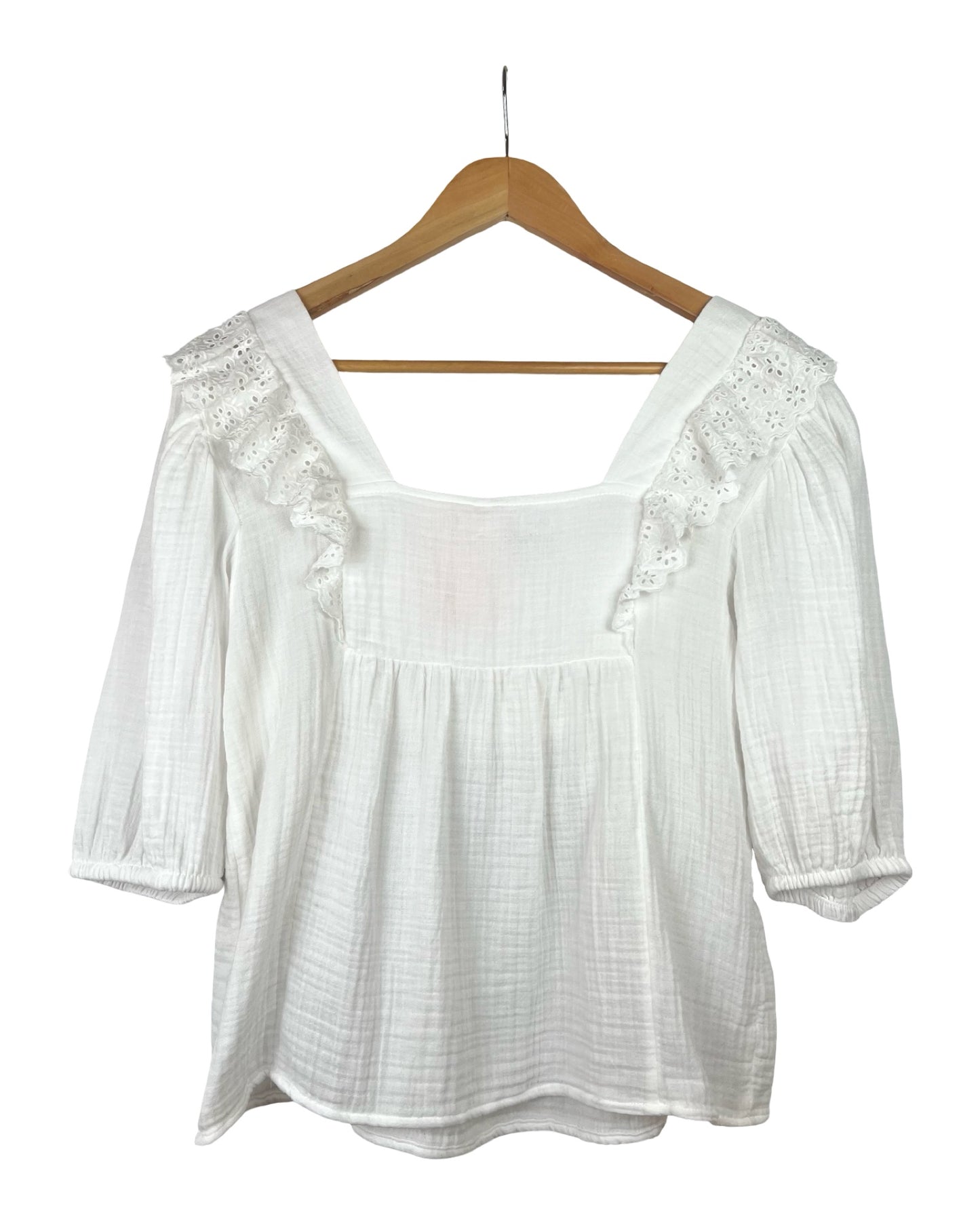 Mousseline blouse - M