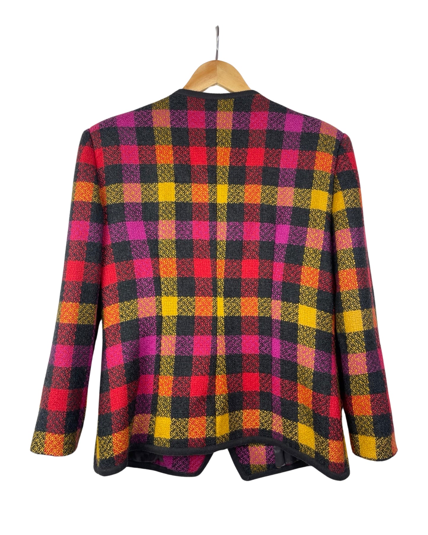 Vintage Geruite blazer - M - Petit Paris Vintage