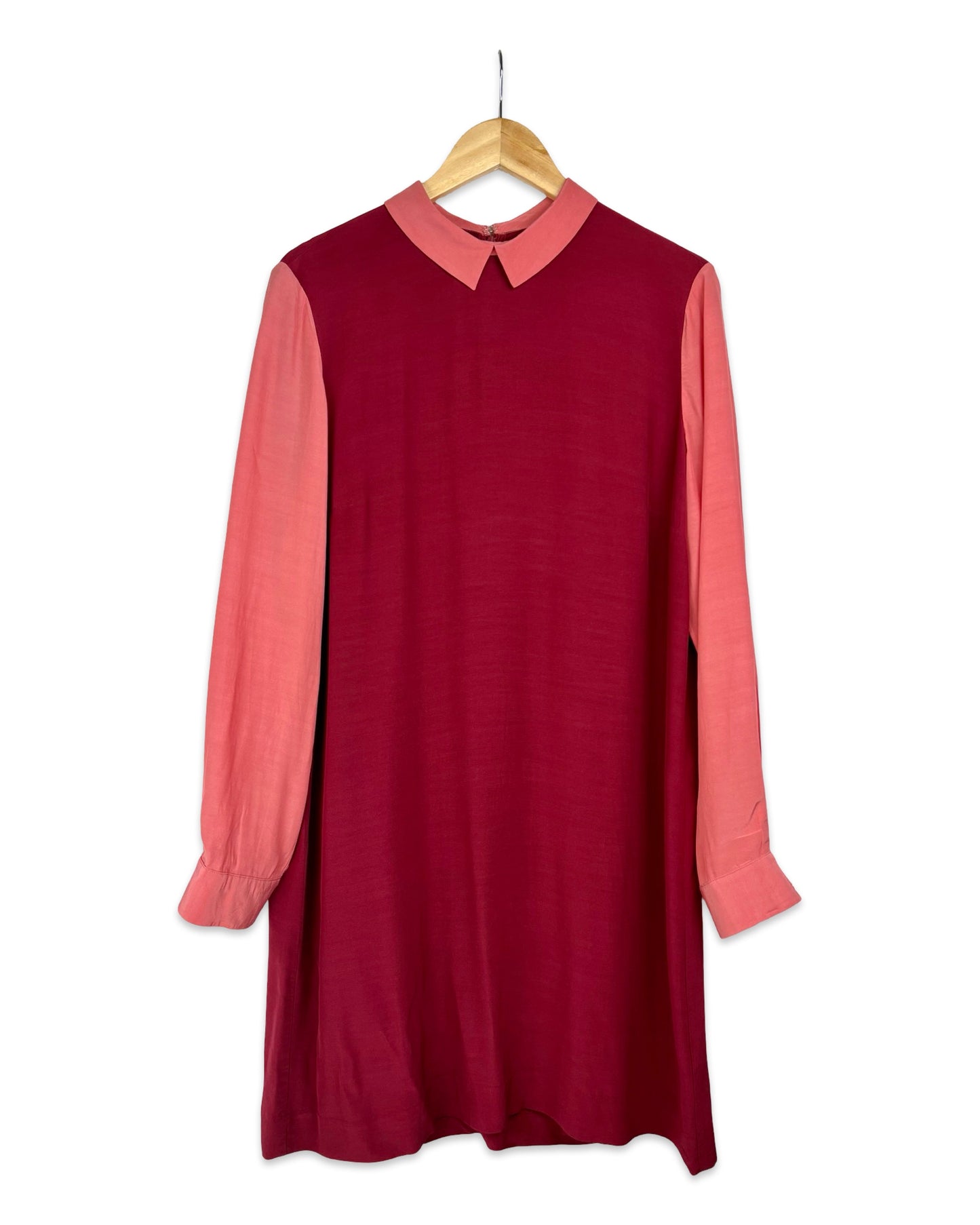 Vintage Two tone jurk - L - Petit Paris Vintage