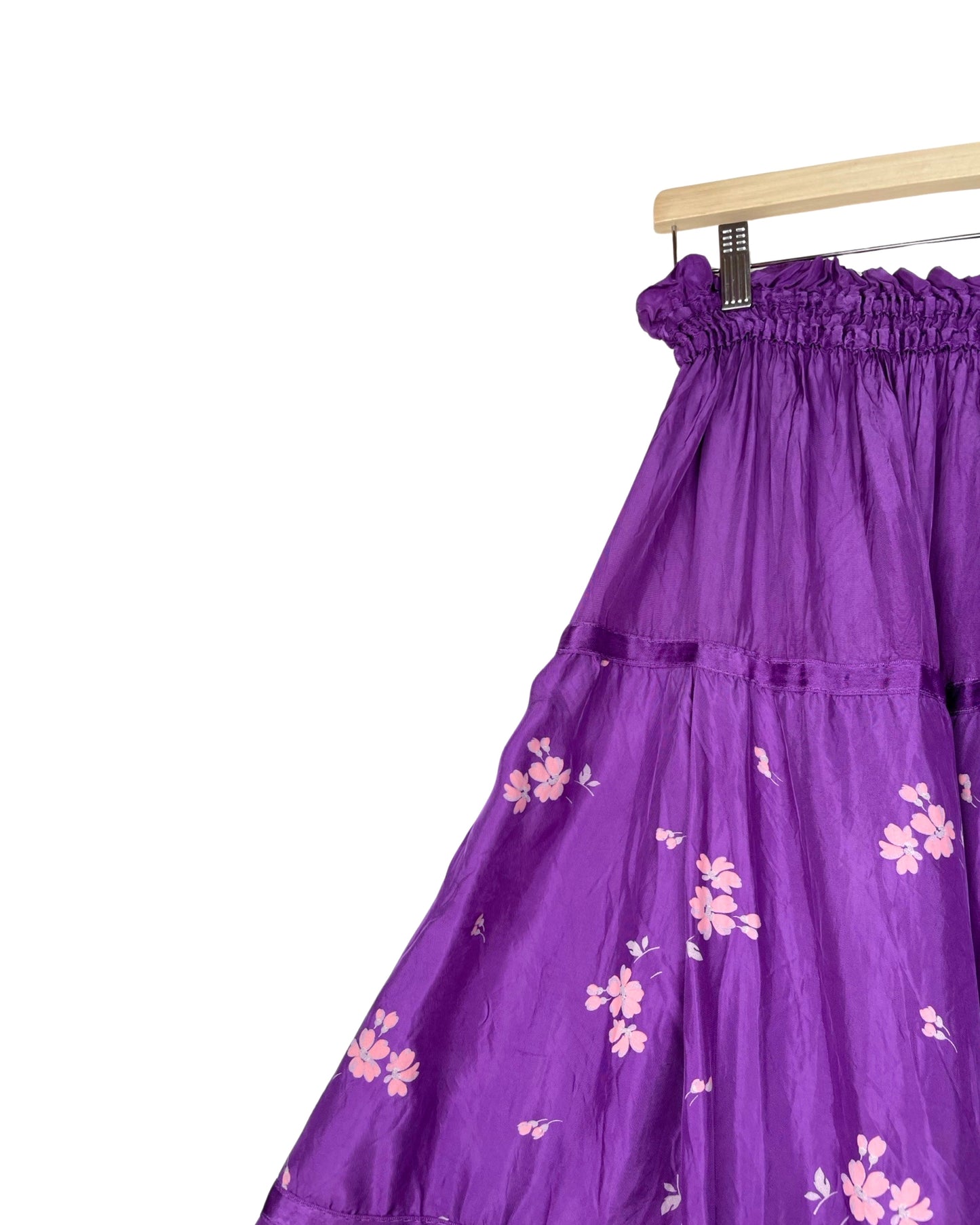 Vintage Midi strokenrok - M/L - Petit Paris Vintage