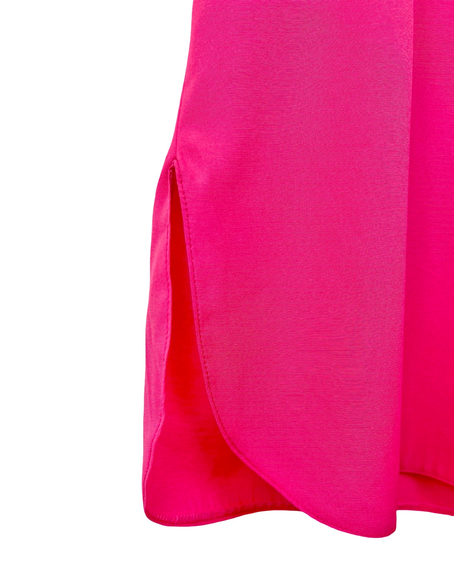 Vintage felroze opengewerkte blouse - L