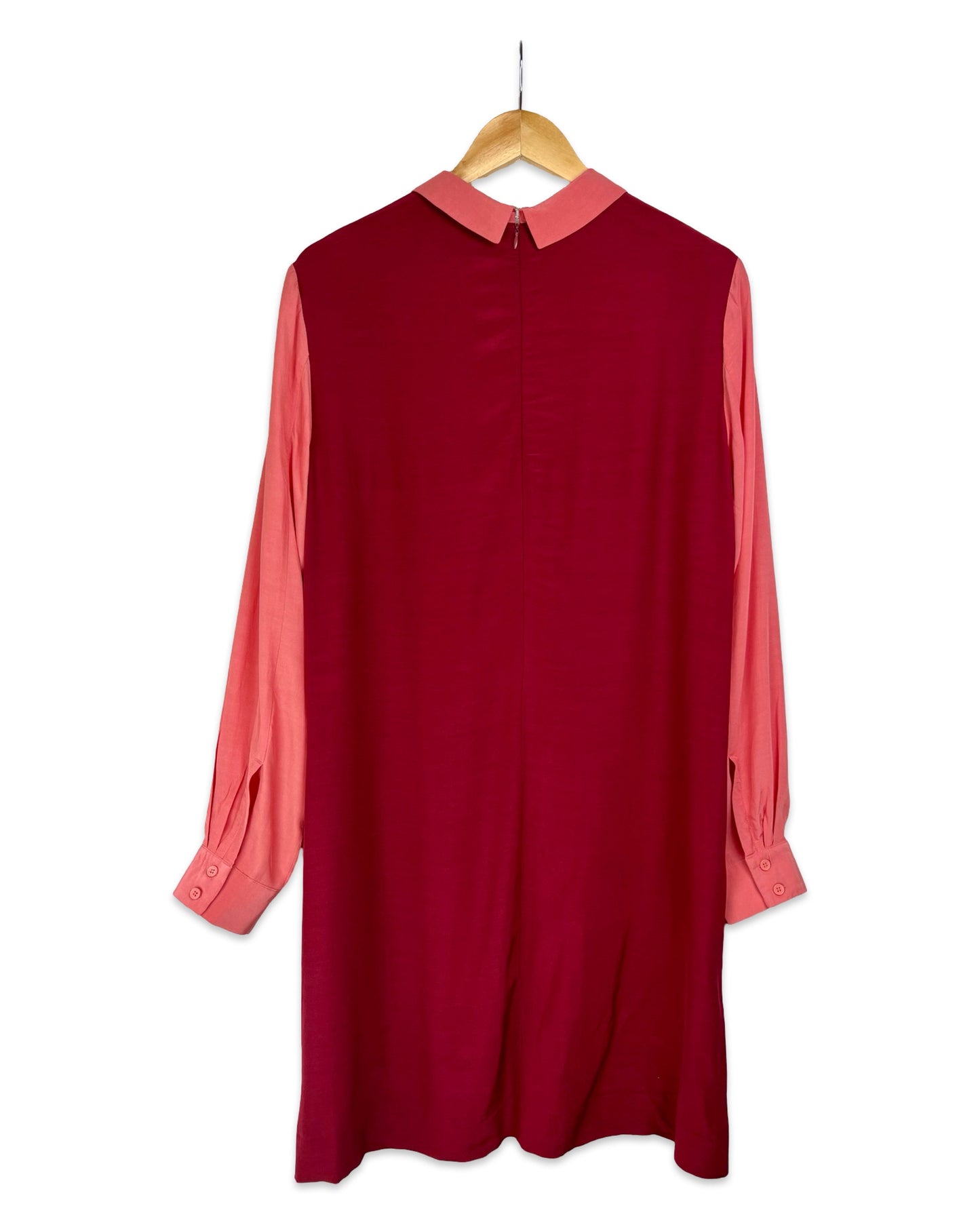 Vintage Two tone jurk - L - Petit Paris Vintage