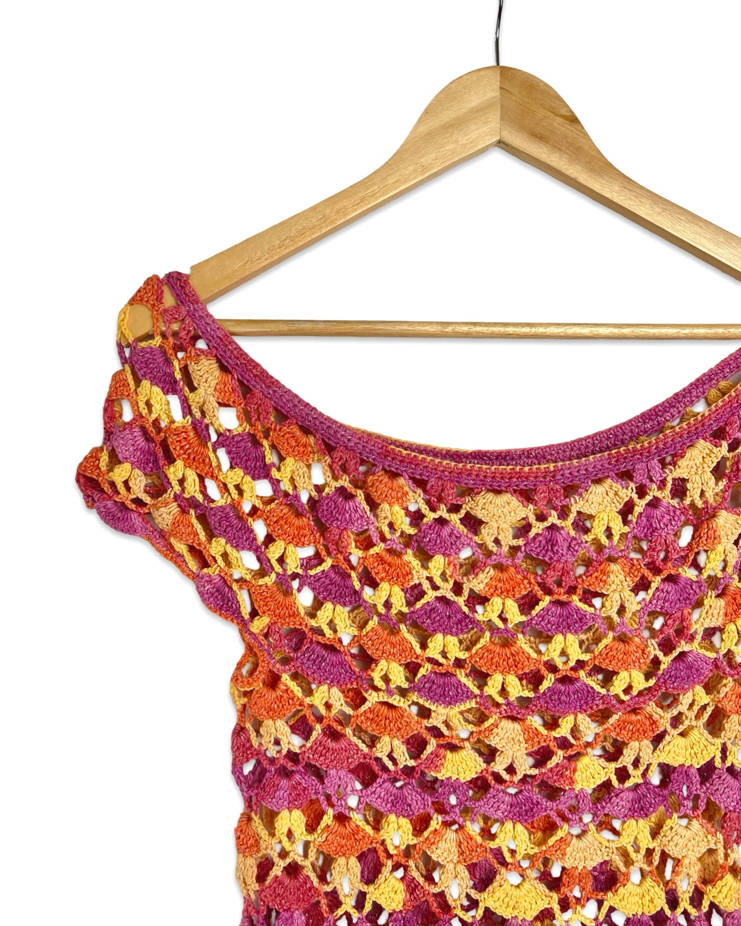 Vintage Crochet top - S - Petit Paris Vintage