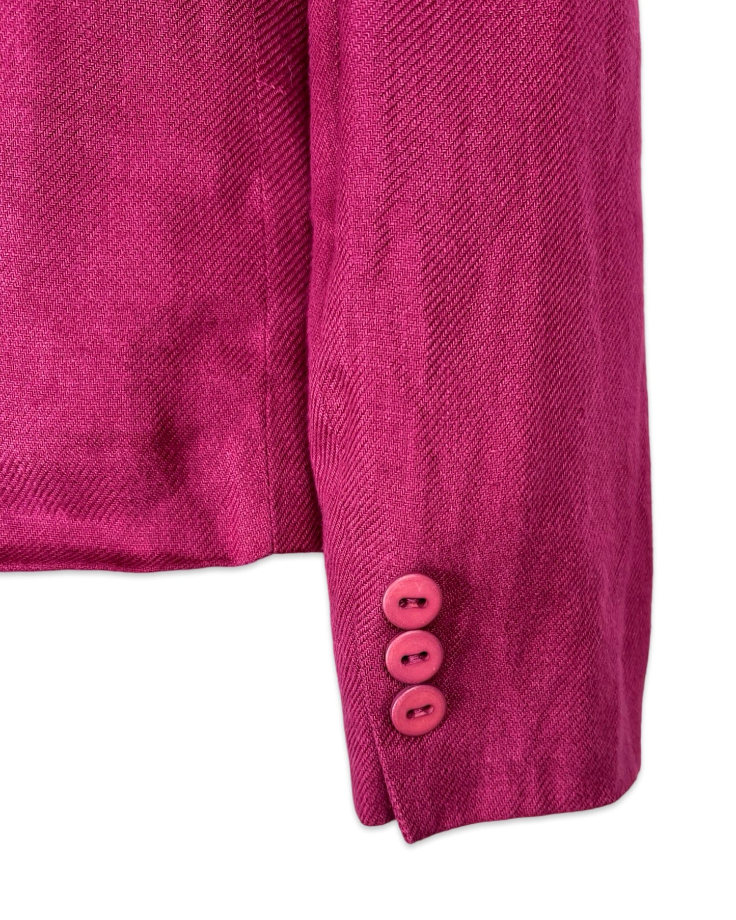 Berry linnen blazer - M