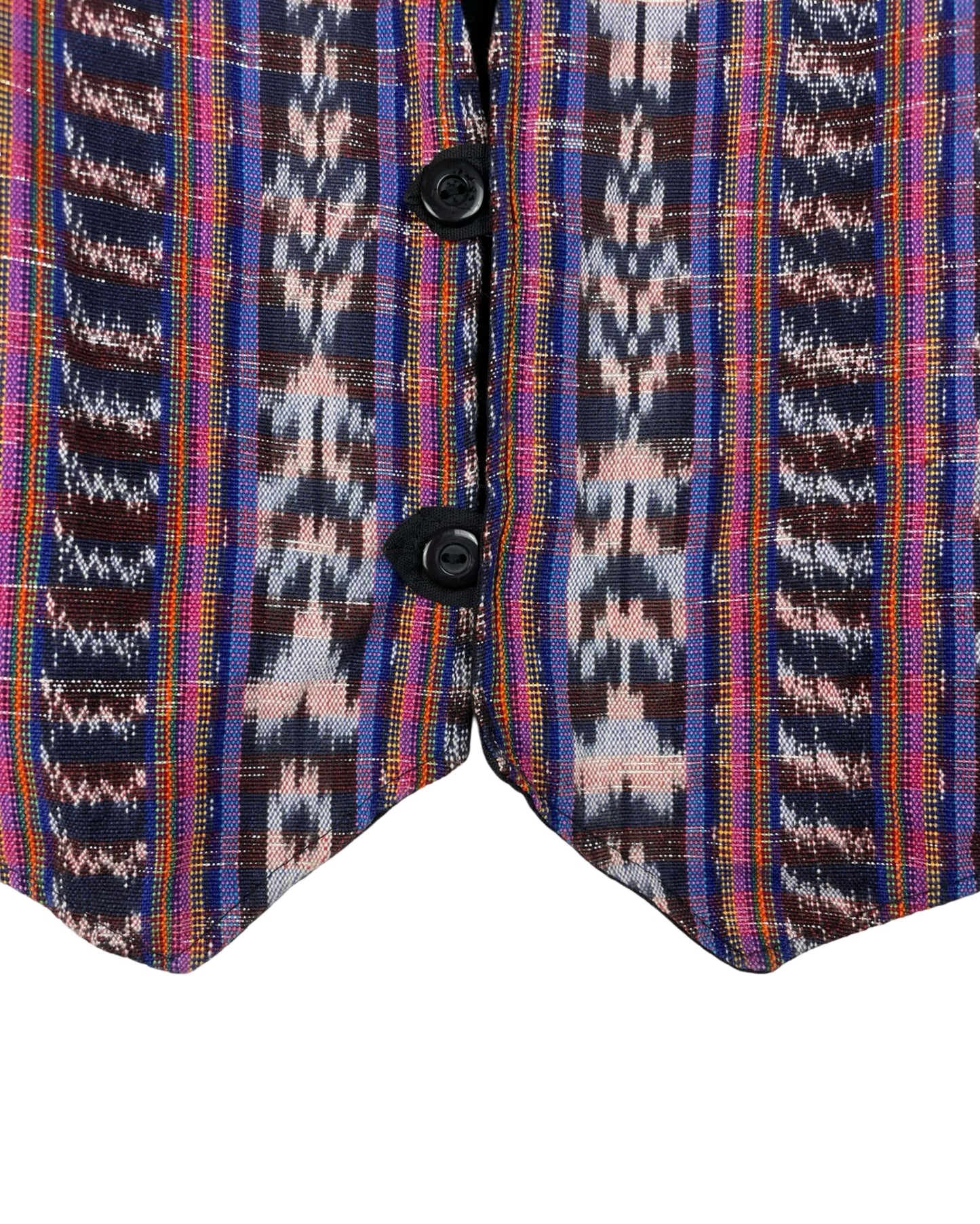 Vintage Kleurrijk gilet - L - Petit Paris Vintage