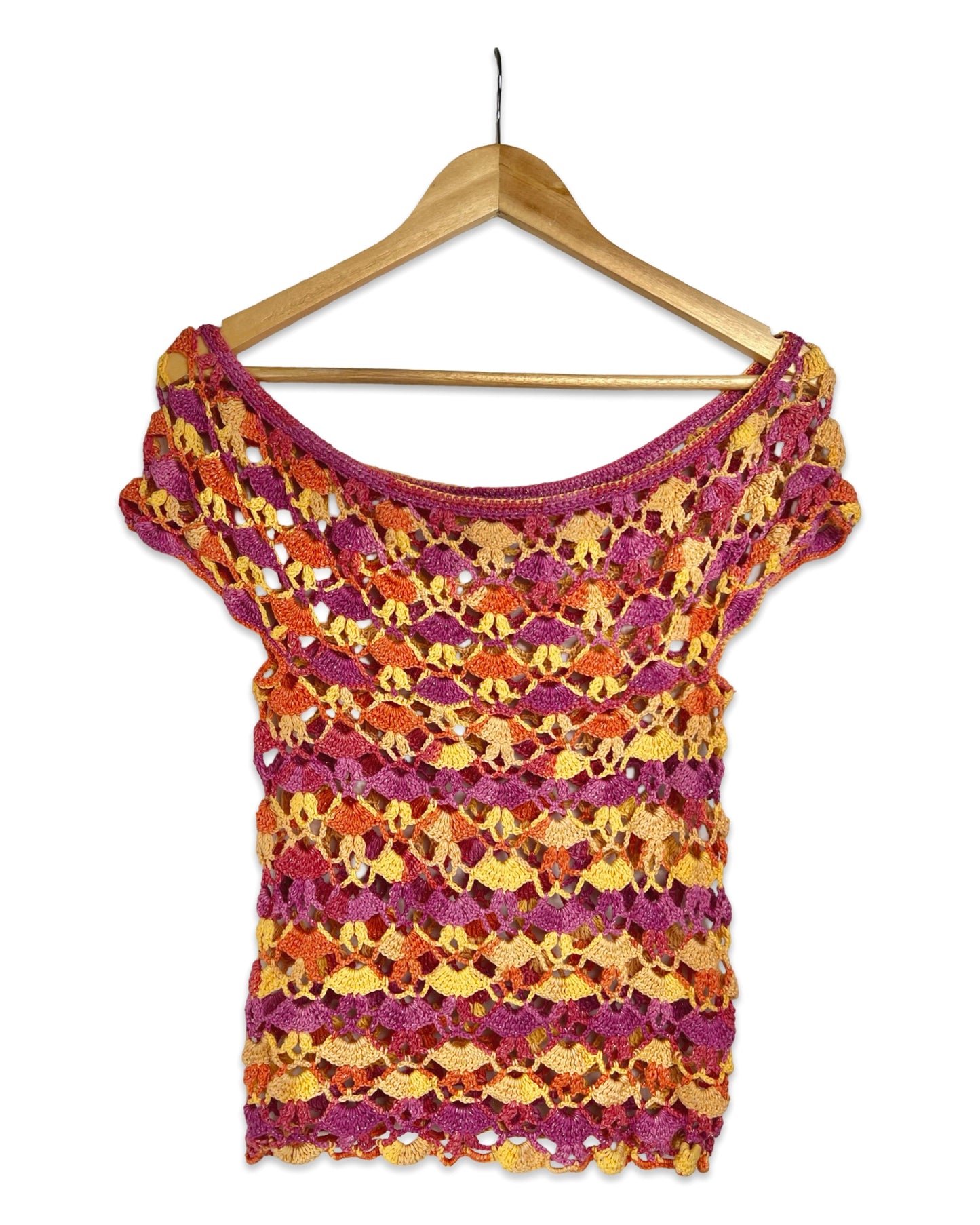 Vintage Crochet top - S - Petit Paris Vintage
