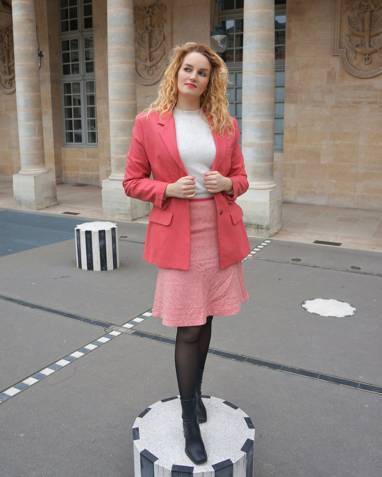 Vintage Rok met ruche - M - Petit Paris Vintage