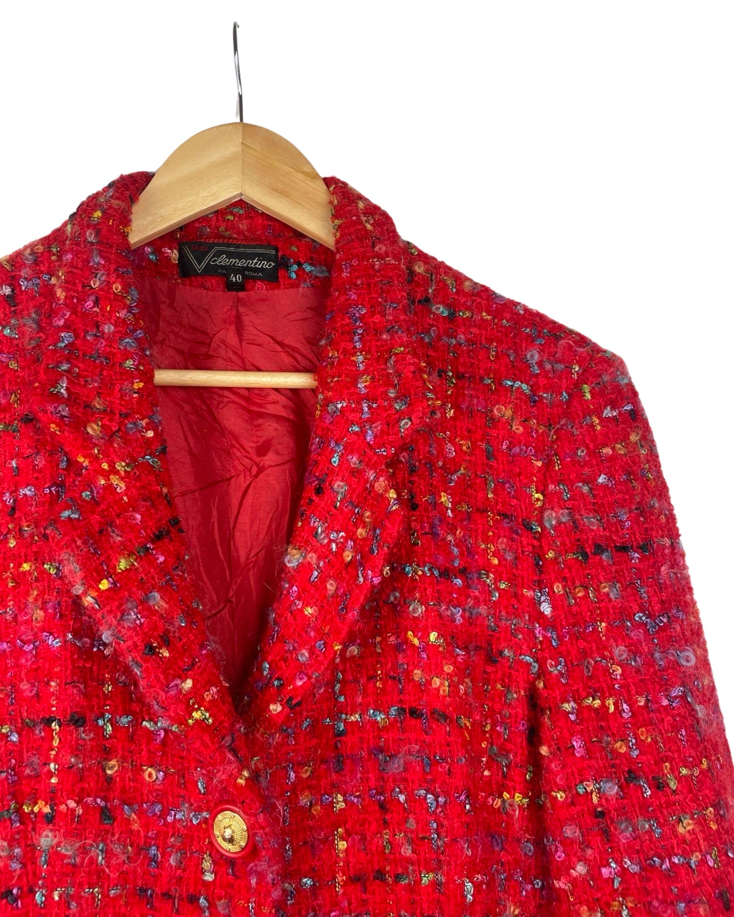 Vintage Bouclé blazer - M - Petit Paris Vintage