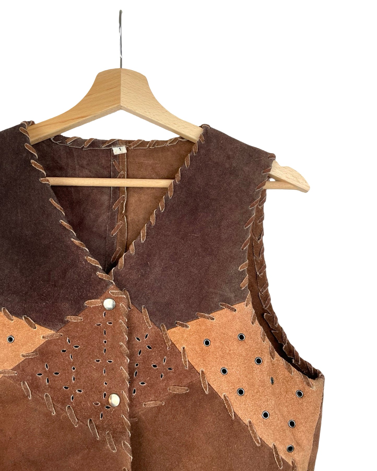 Vintage Vintage western gilet - S - Petit Paris Vintage