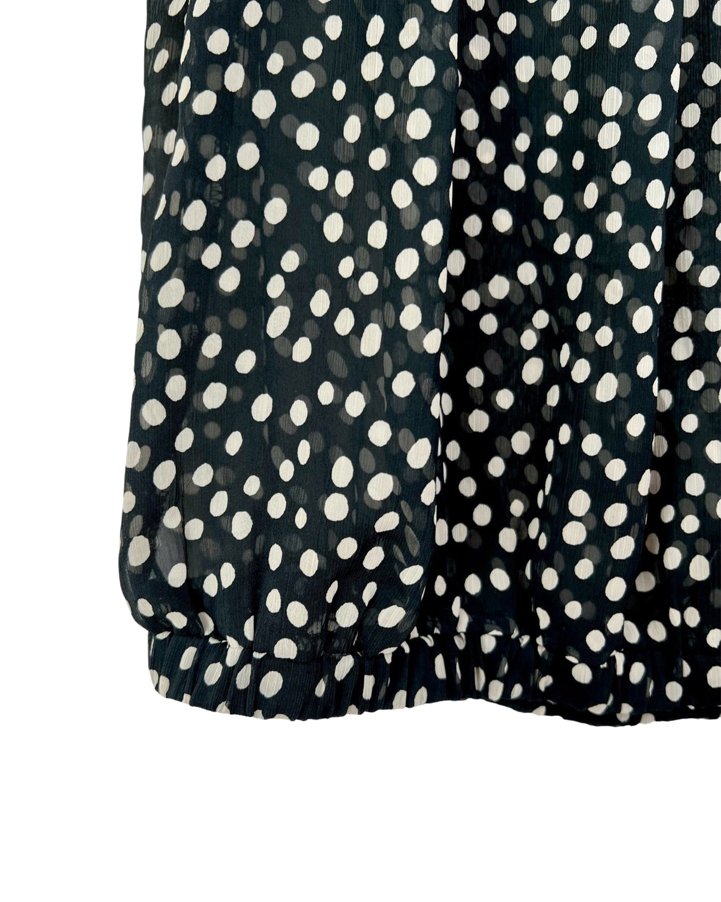Blouse met stippen - L