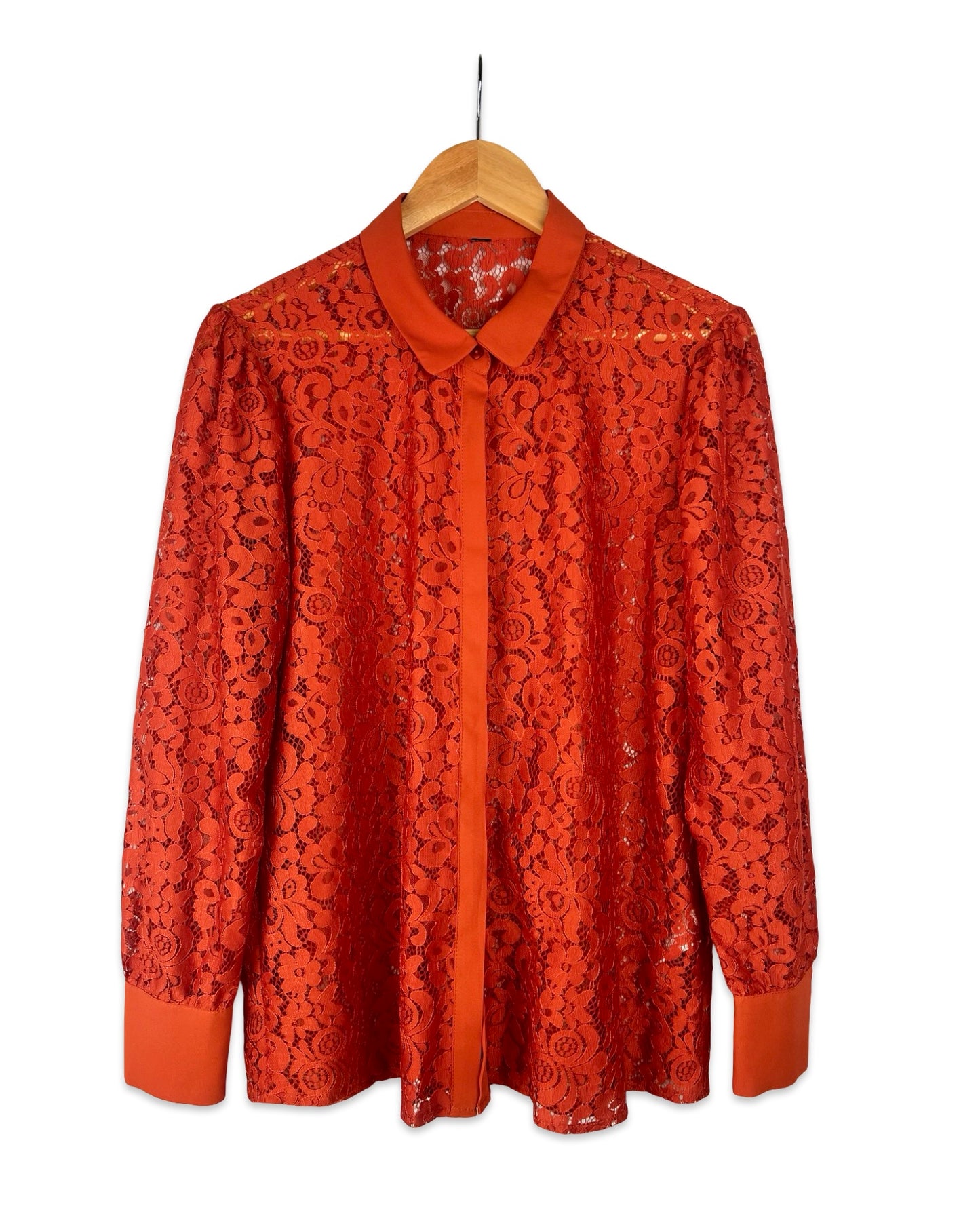 Kanten blouse - L