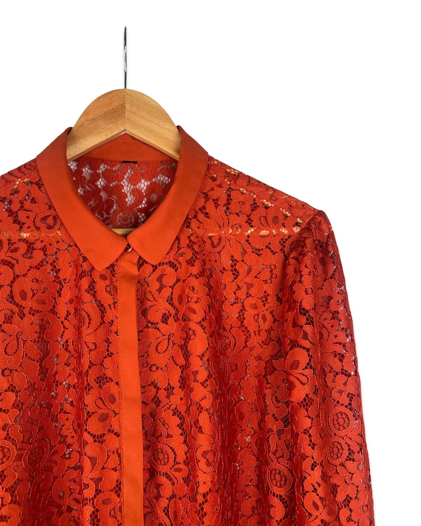 Kanten blouse - L