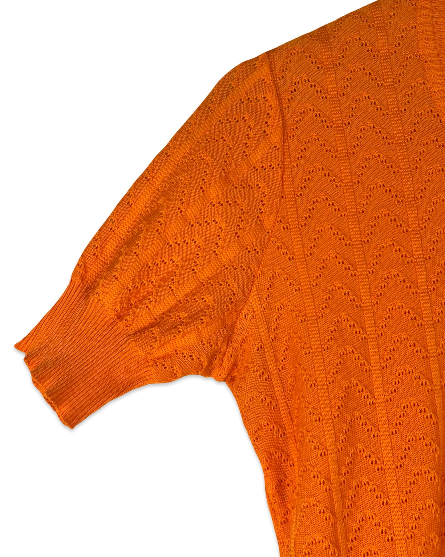 Oranje vintage top - S