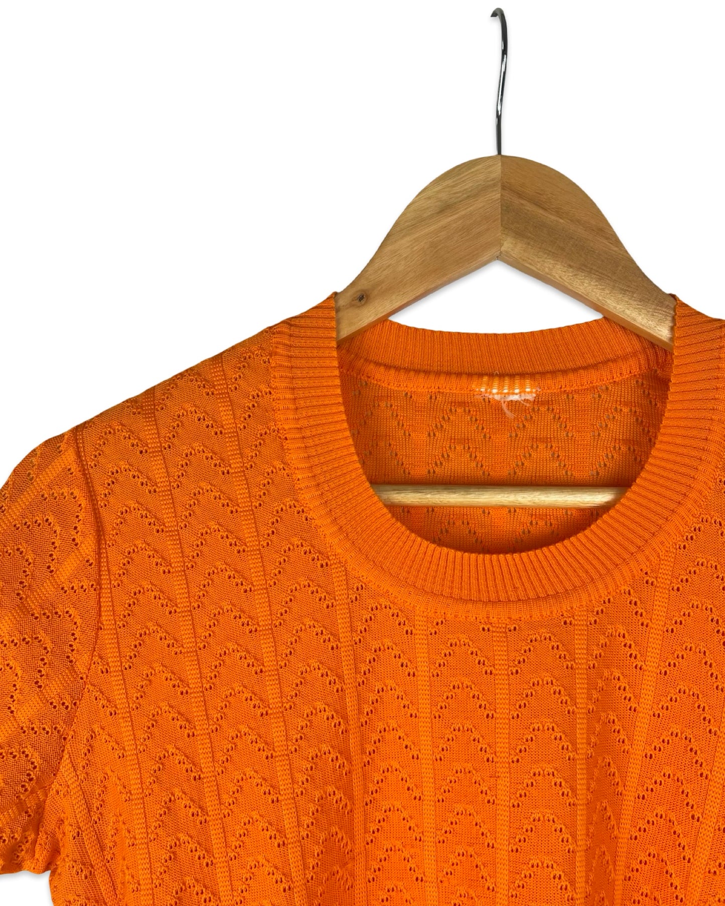 Oranje vintage top - S
