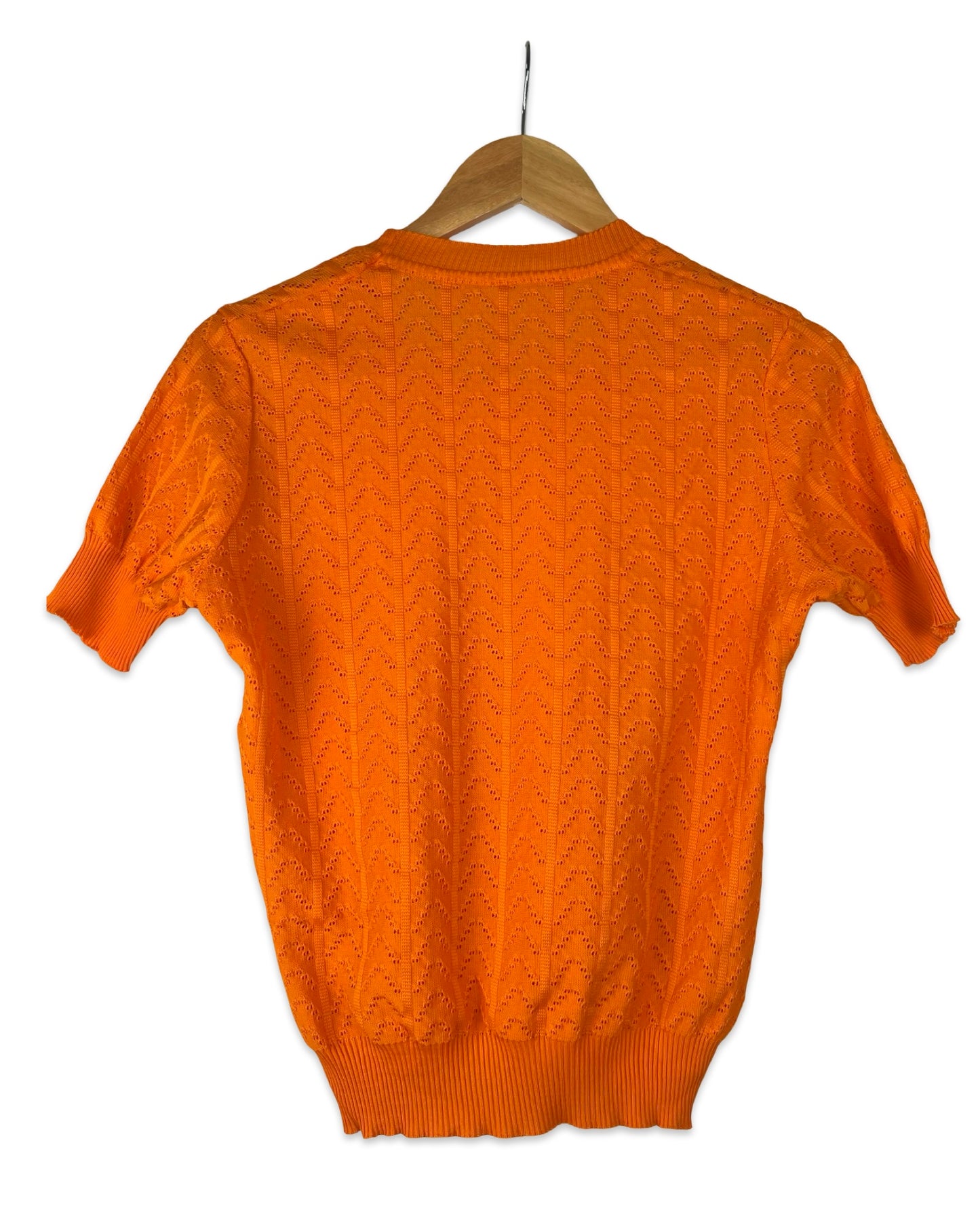 Oranje vintage top - S