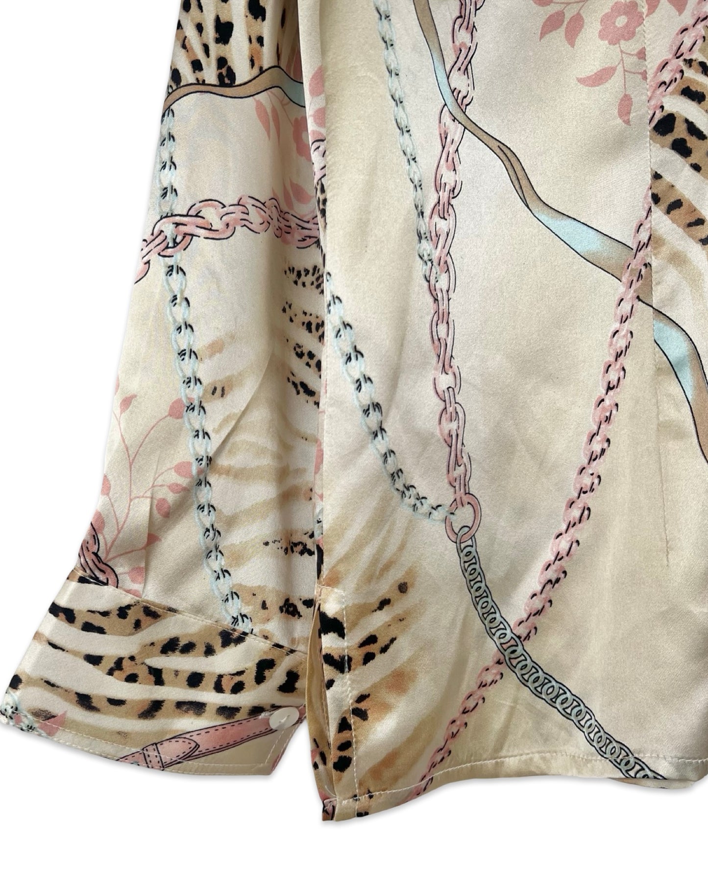 Zijden blouse - L