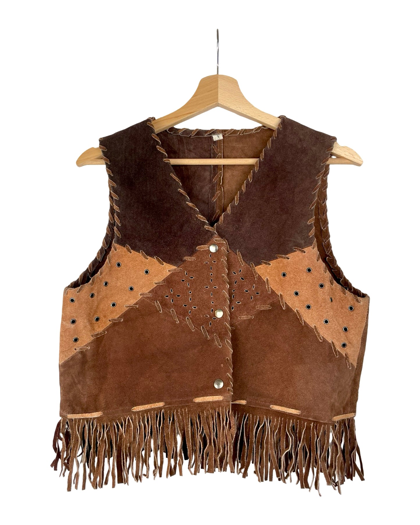 Vintage Vintage western gilet - S - Petit Paris Vintage