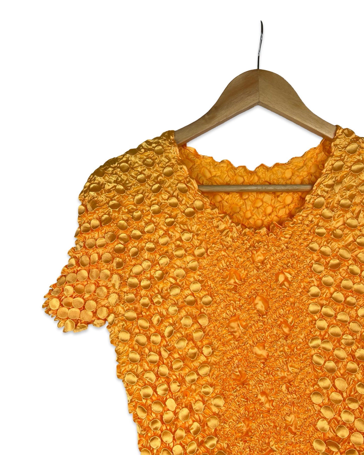 Oranje popcorn top - One size