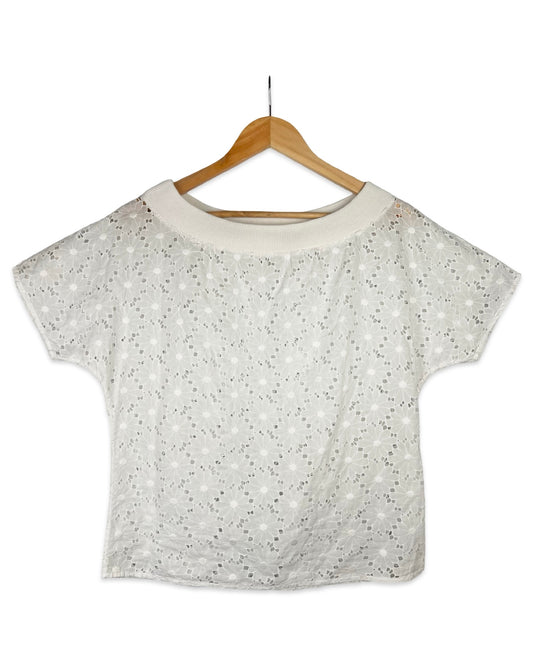 Broderie top - S/M