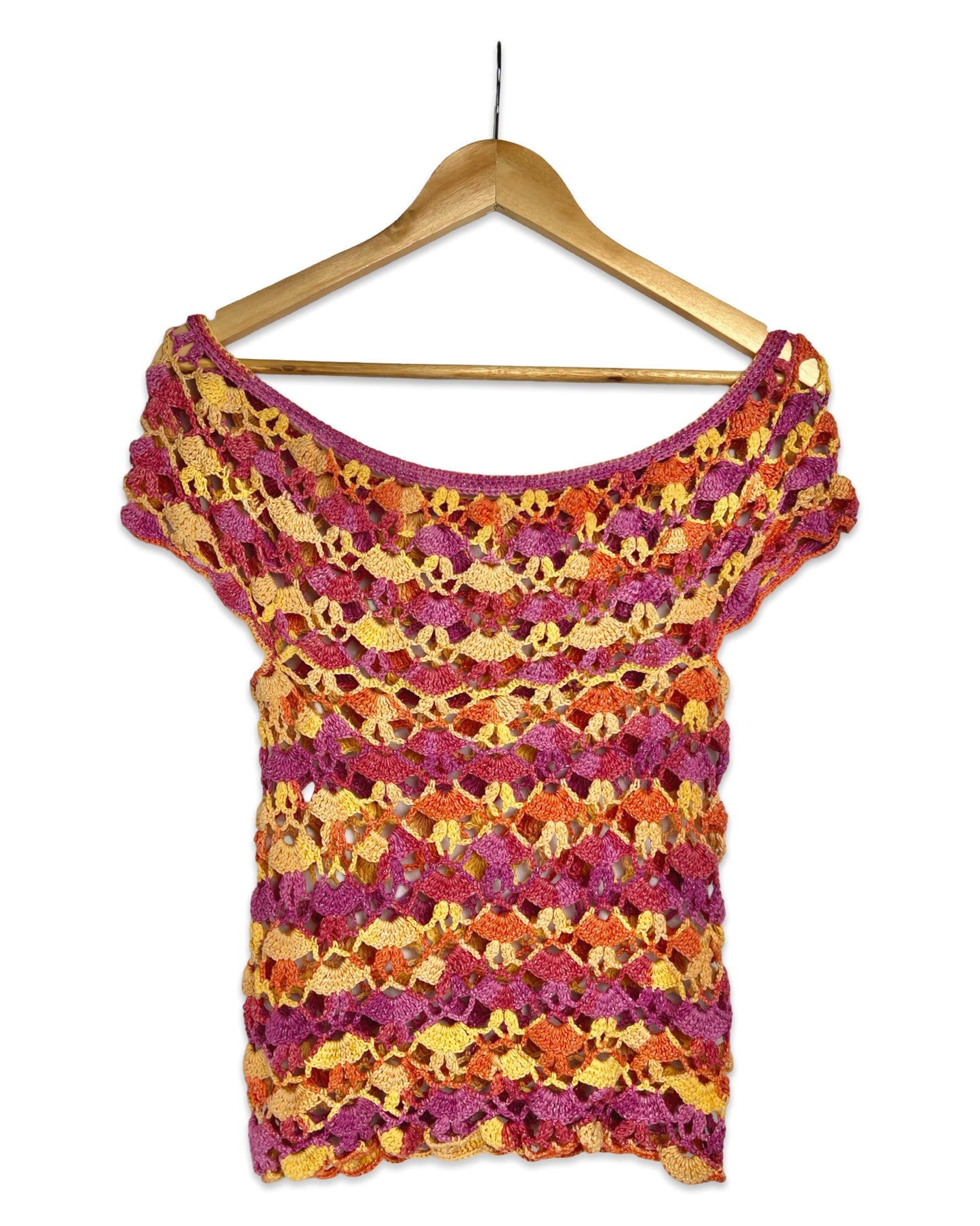 Vintage Crochet top - S - Petit Paris Vintage