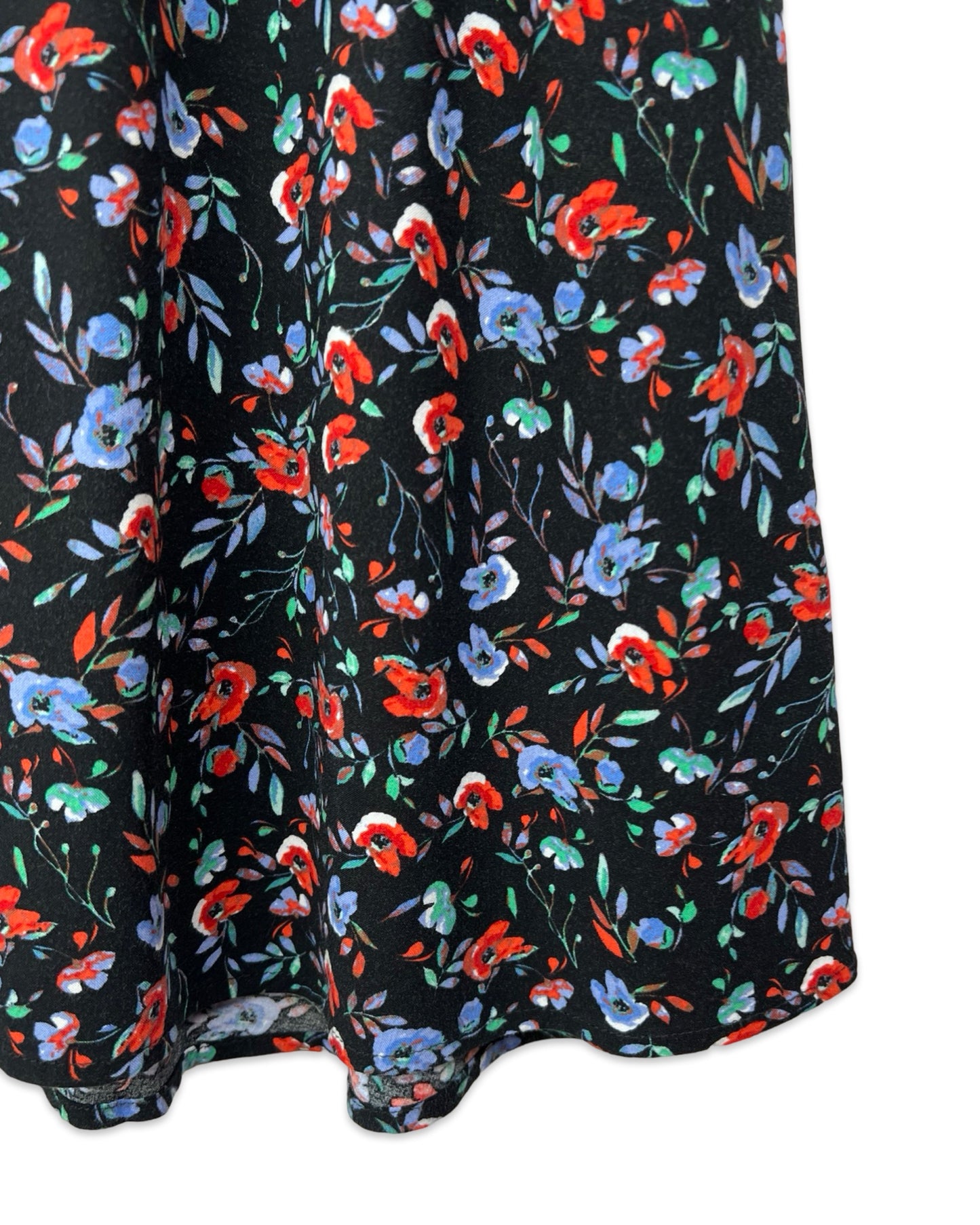 Vintage Viscose bloemenjurk - M - Petit Paris Vintage