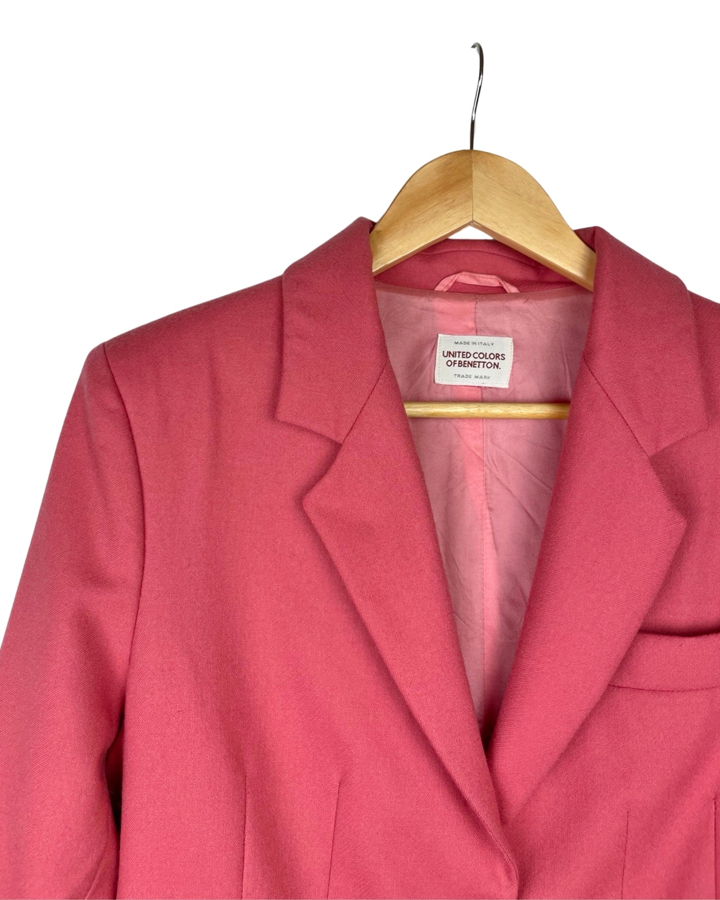 Vintage Roze wollen blazer - S - Petit Paris Vintage