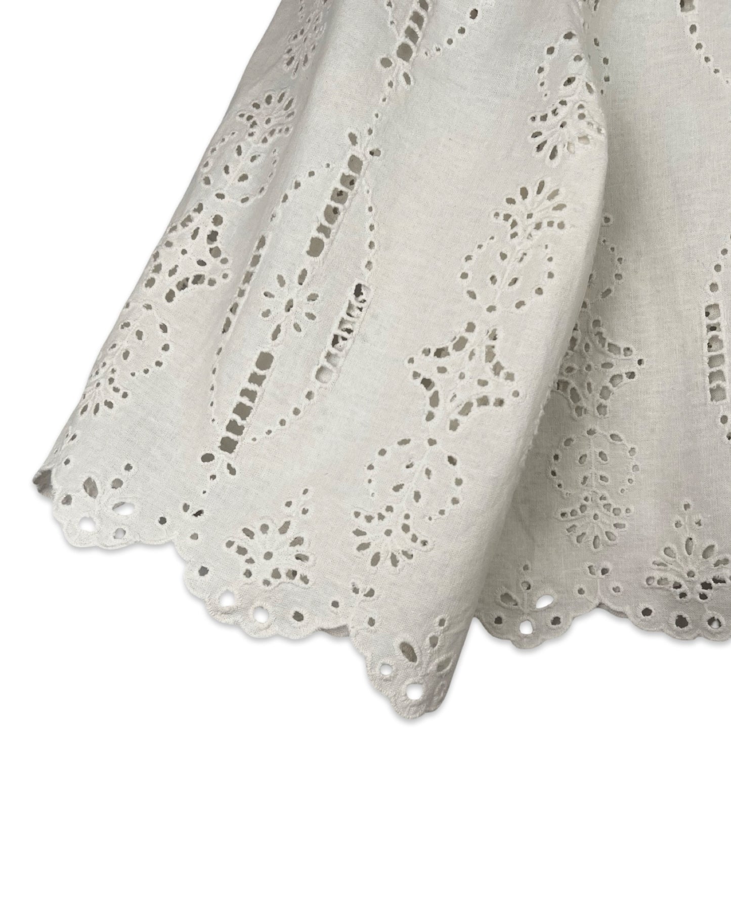 Broderie blouse - S