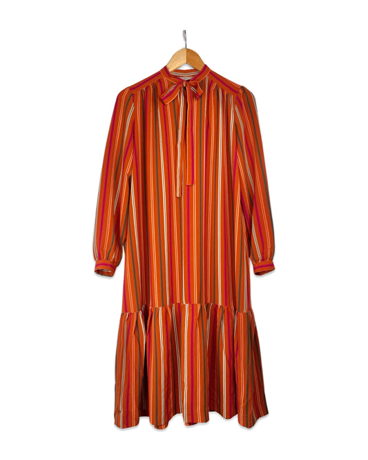 Vintage Gestreepte jurk - S/M - Petit Paris Vintage