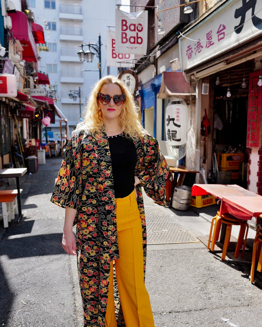 Vintage Kimono - one size - Petit Paris Vintage
