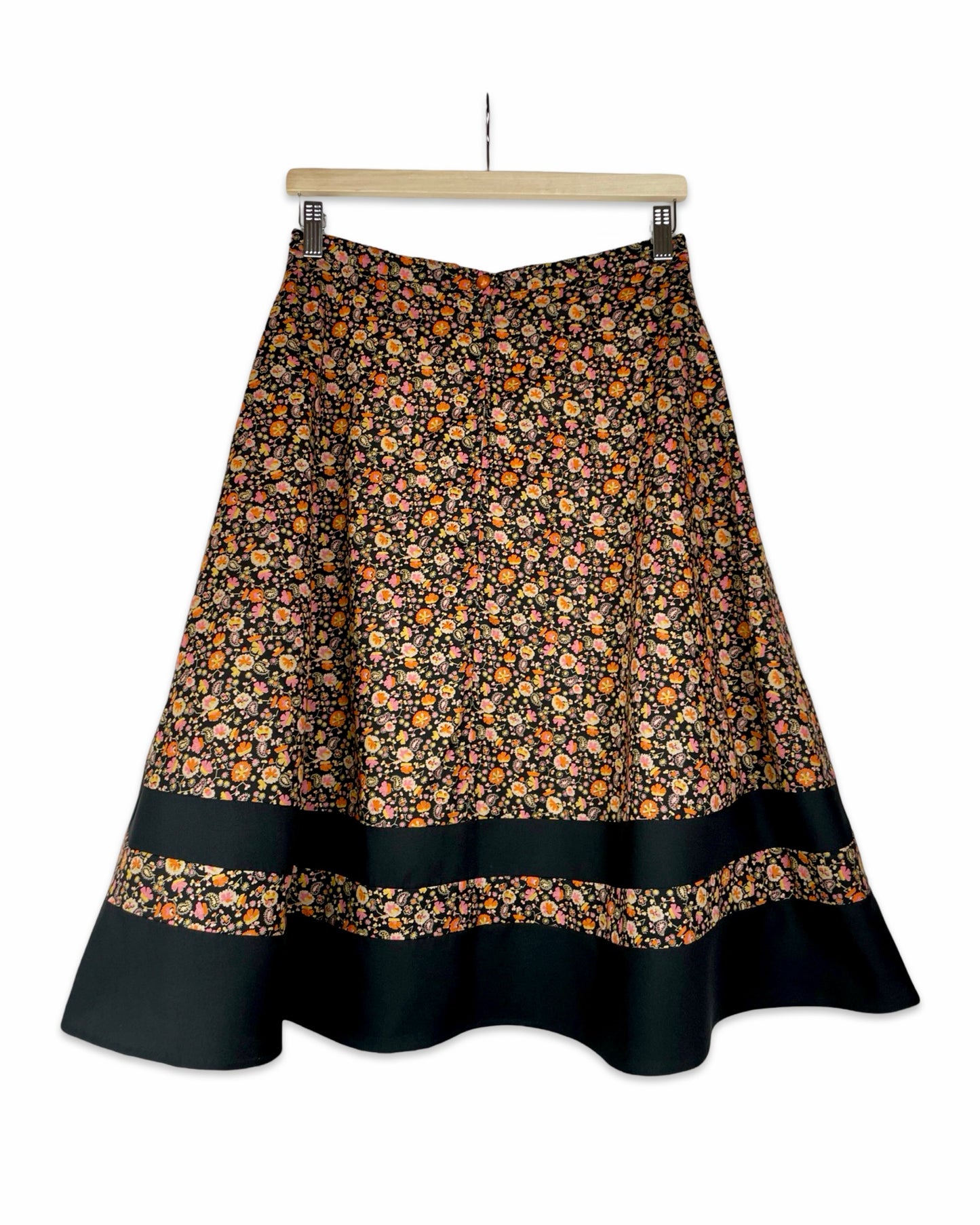 Vintage Bloemenrok - S - Petit Paris Vintage