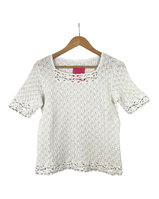 Knitted vintage top - S