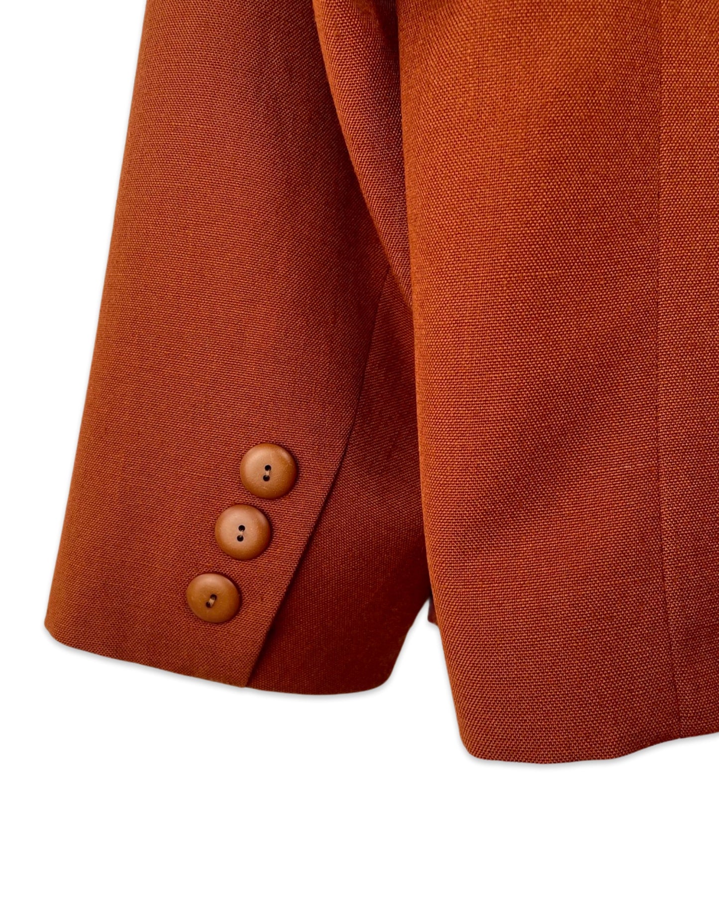 Vintage Cognac blazer - XL - Petit Paris Vintage