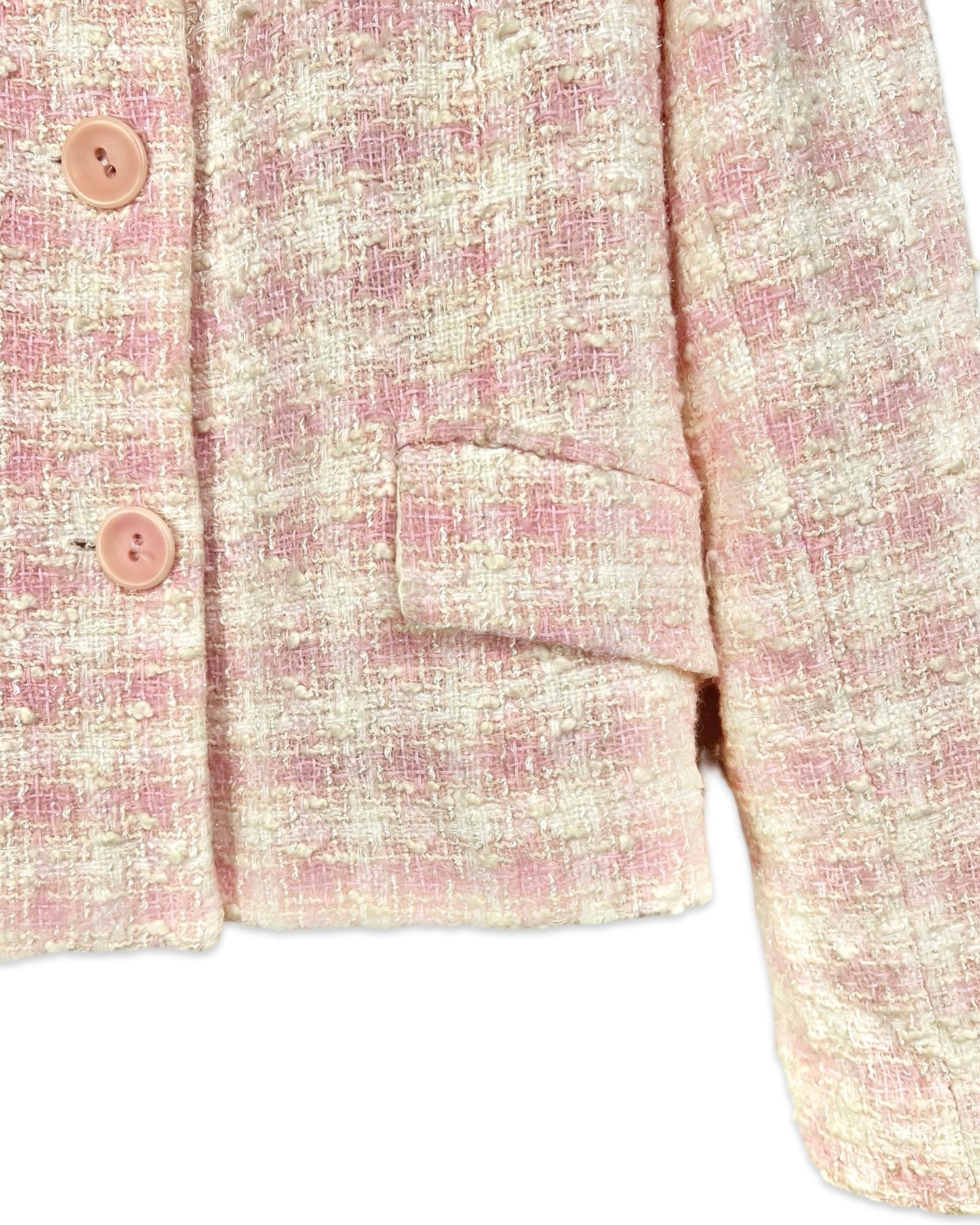 Vintage bouclé blazer - S
