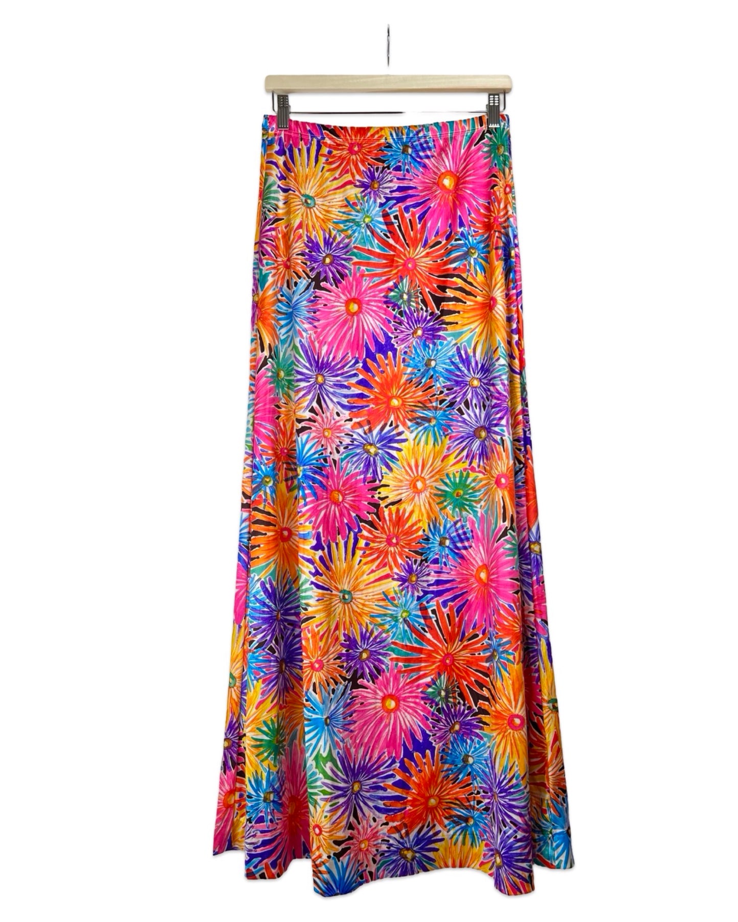 Multicolor maxi rok - M