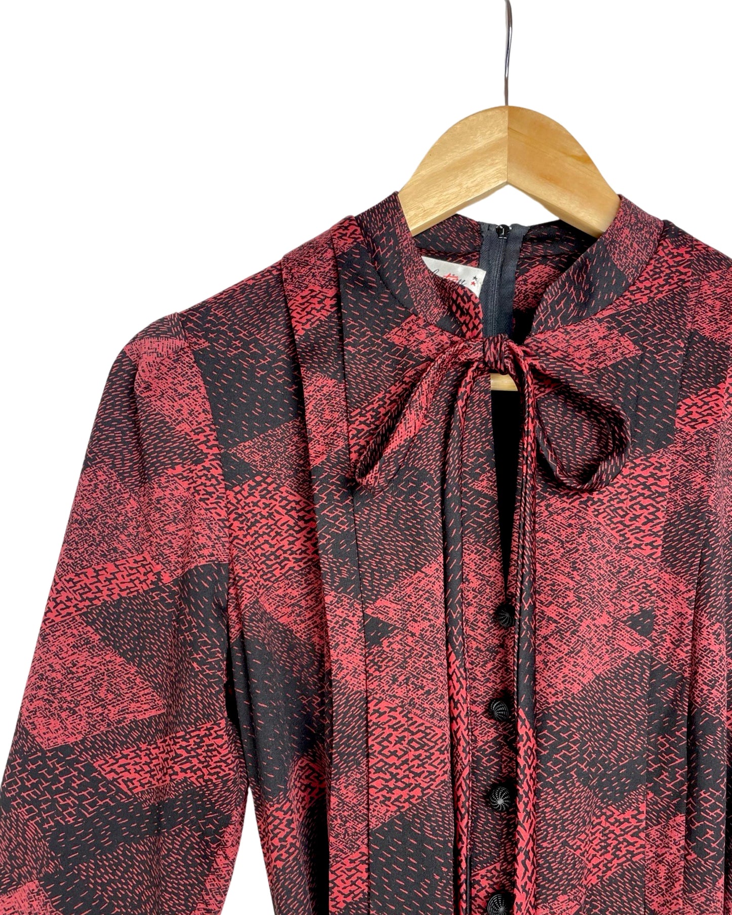 Vintage Midijurk met ceintuur - S - Petit Paris Vintage