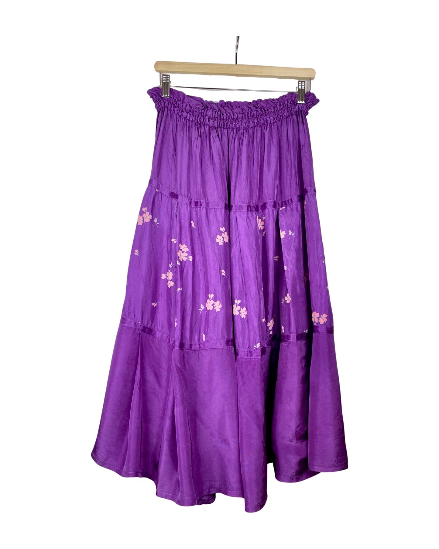 Vintage Midi strokenrok - M/L - Petit Paris Vintage