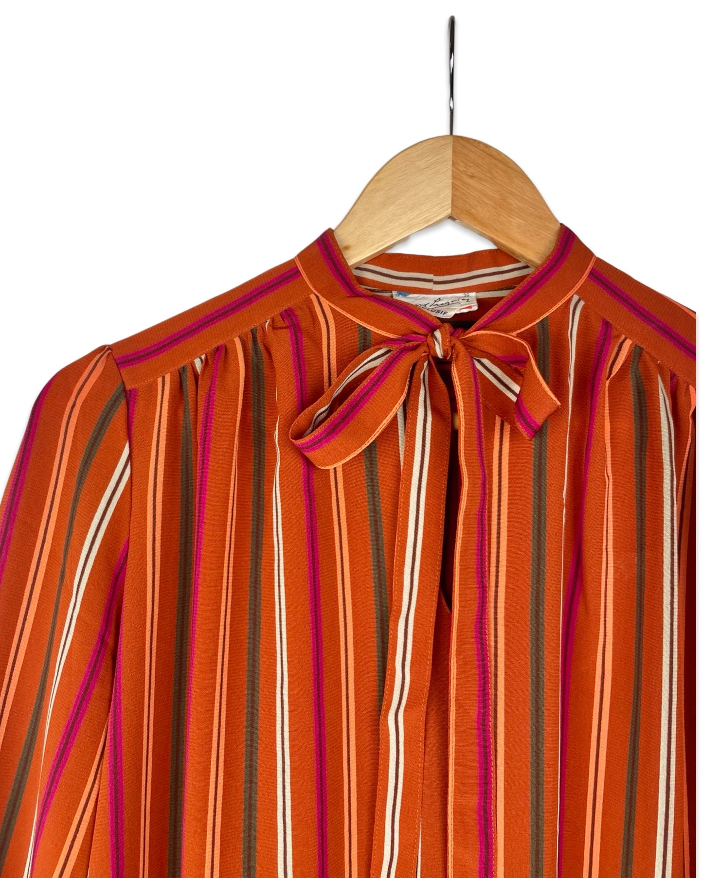 Vintage Gestreepte jurk - S/M - Petit Paris Vintage