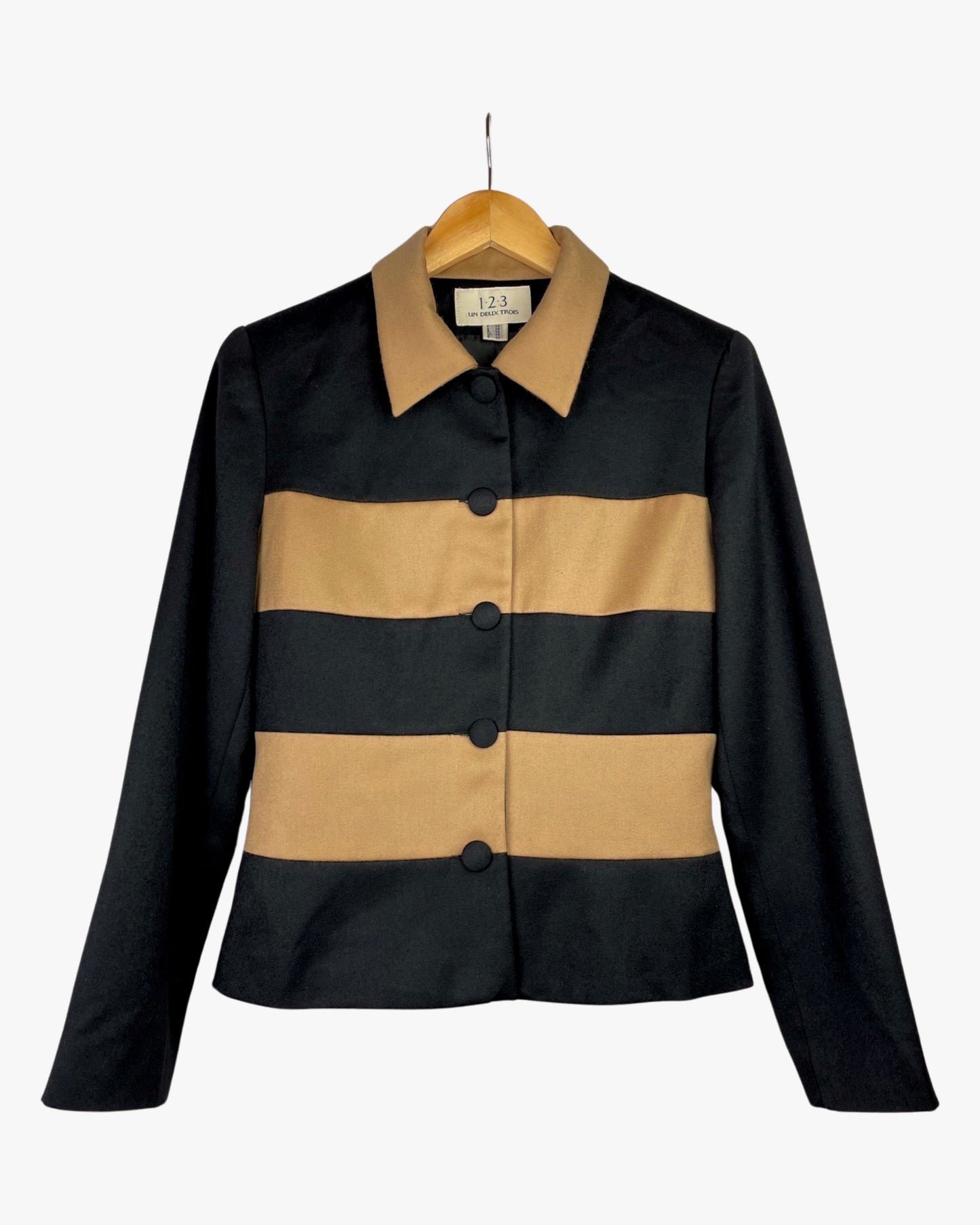 Vintage Gestreepte blazer - S - Petit Paris Vintage