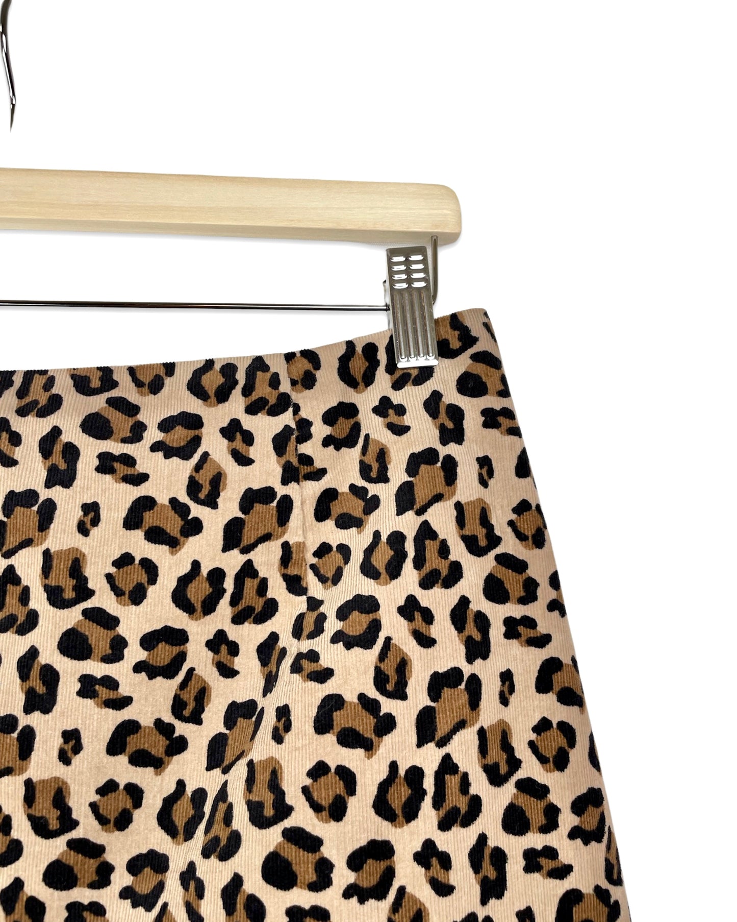 Vintage Corduroy panter rokje - M - Petit Paris Vintage