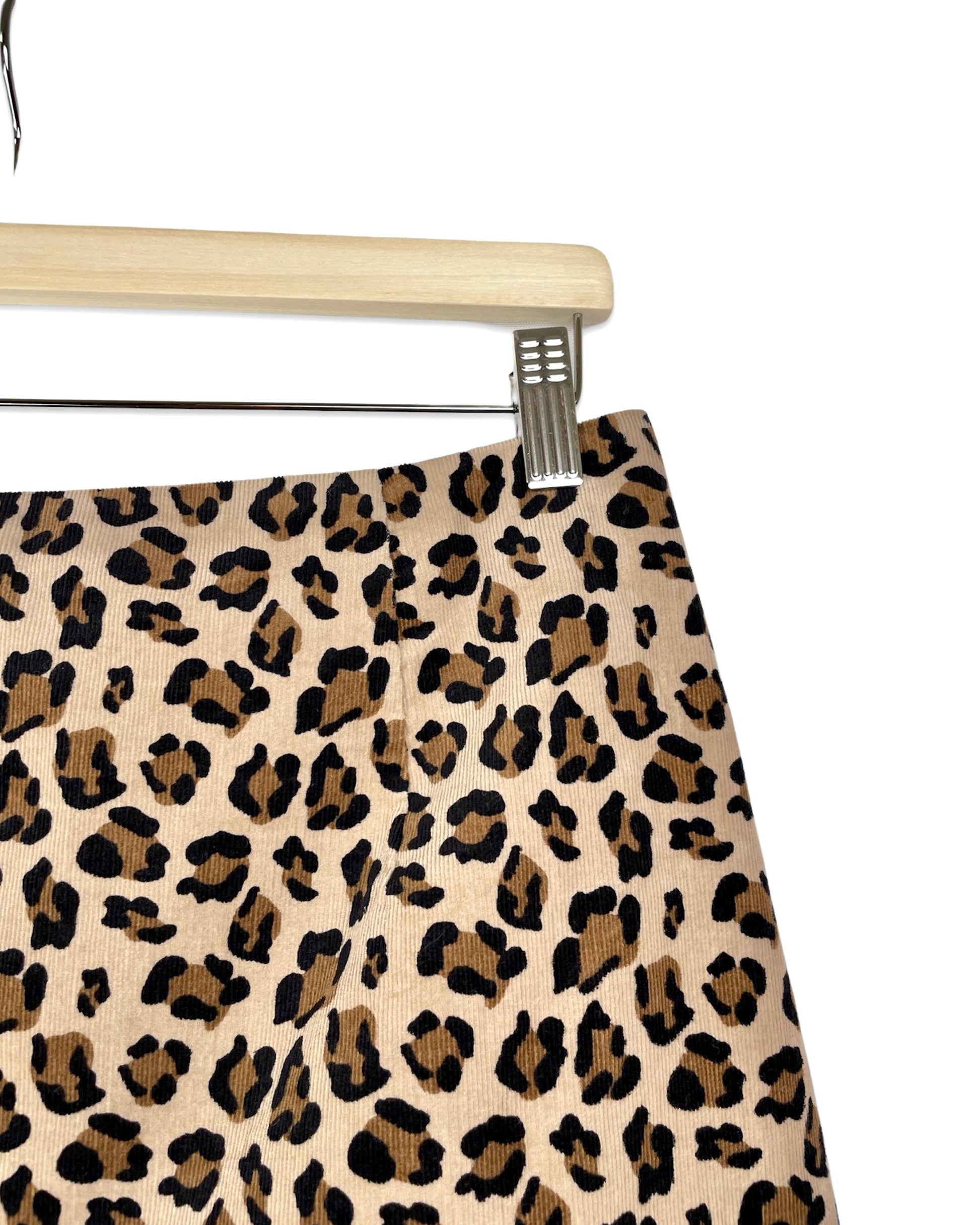 Vintage Corduroy panter rokje - M - Petit Paris Vintage