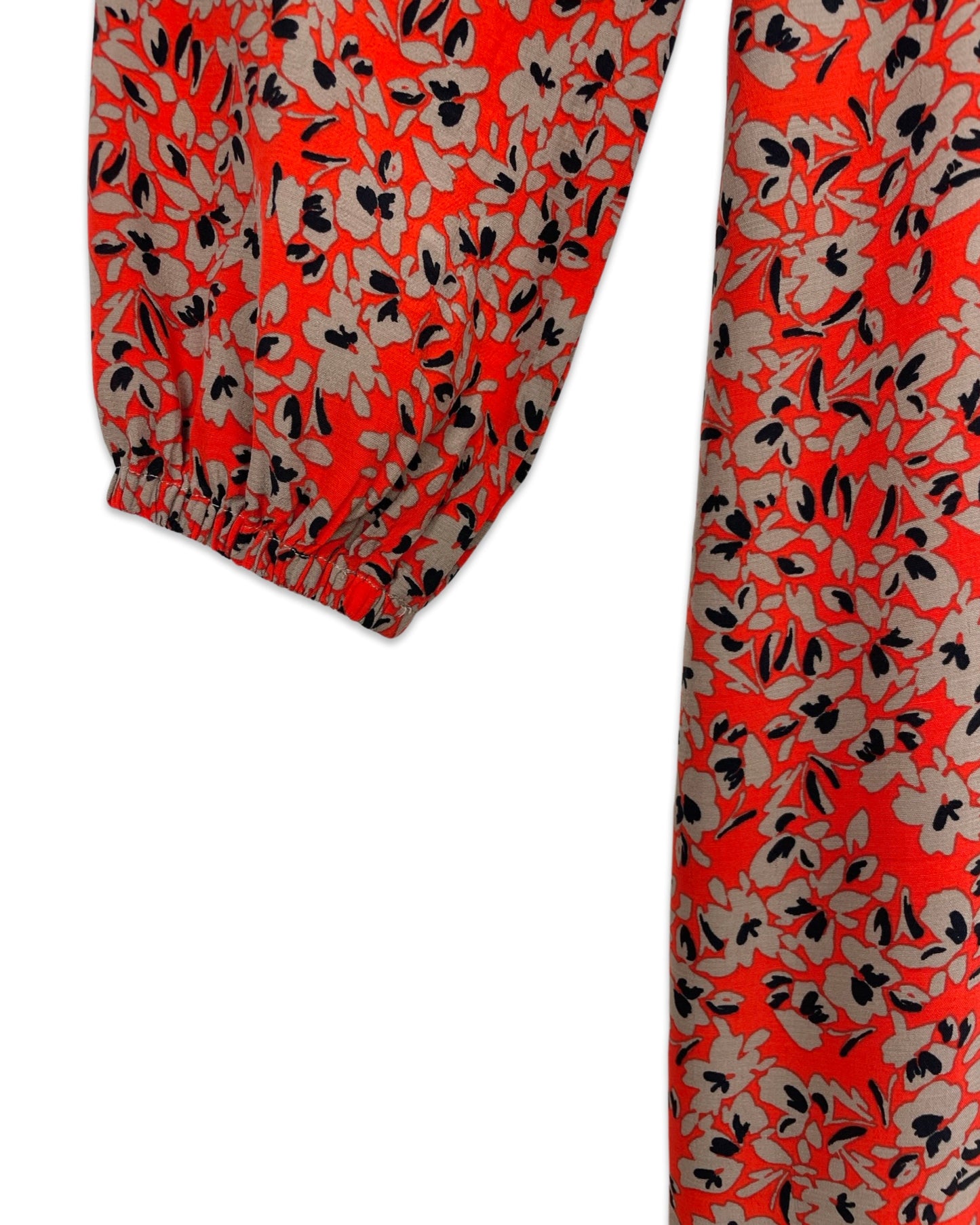 Vintage Bloemenjurk - M - Petit Paris Vintage