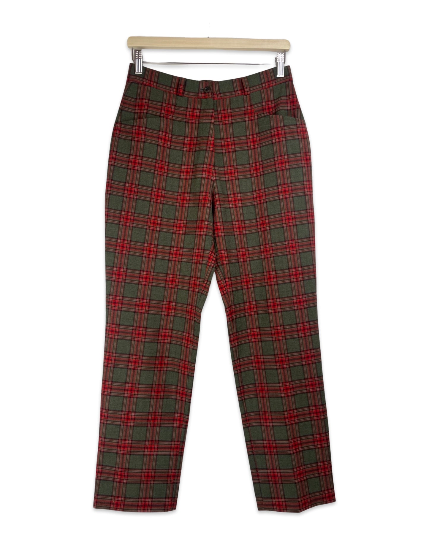 Vintage Geruite pantalon - S - Petit Paris Vintage