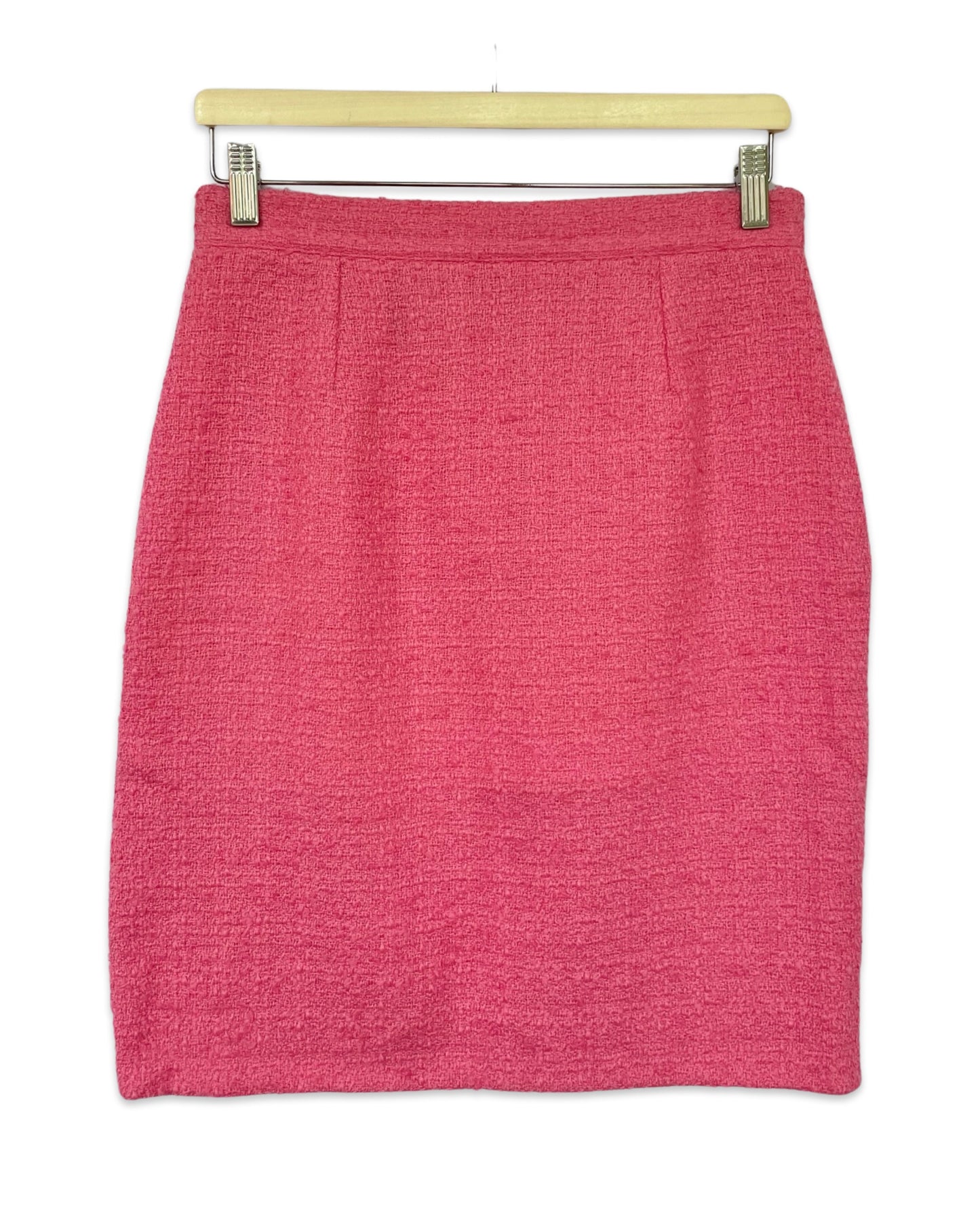 Vintage Roze bouclé rok - S - Petit Paris Vintage