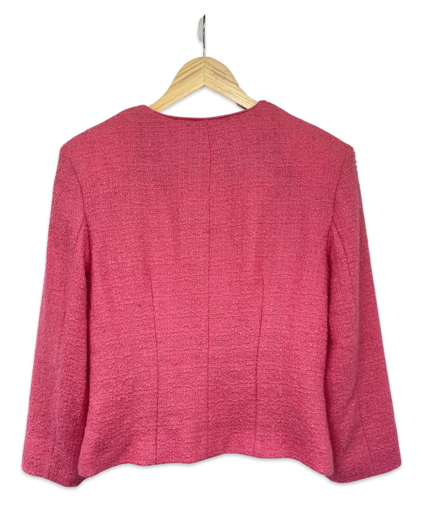 Vintage Roze bouclé blazer - S - Petit Paris Vintage