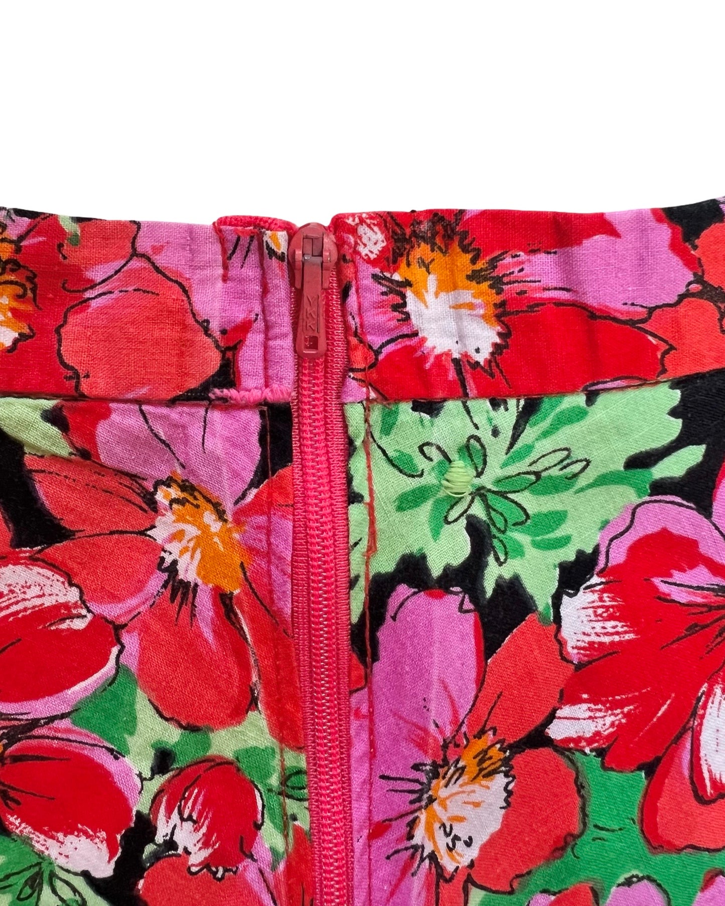 Strokenrok met bloemen - S/M