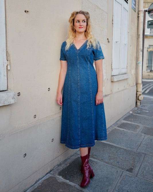 Vintage spijkerjurk - M/L