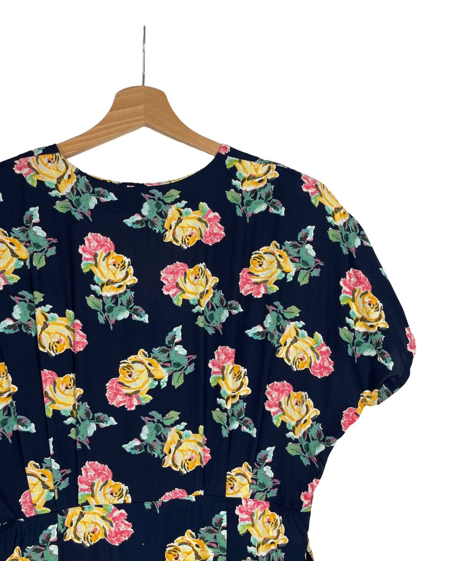 Vintage Midi bloemenjurk - M - Petit Paris Vintage