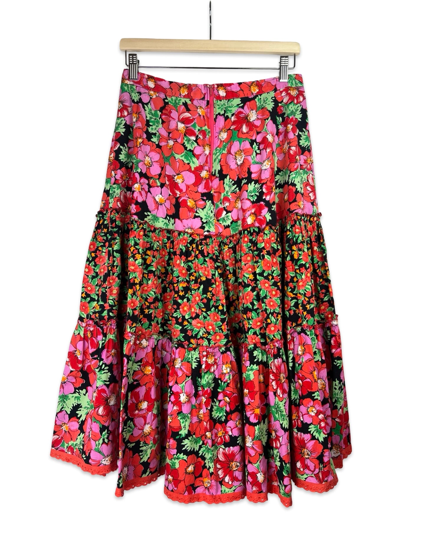 Strokenrok met bloemen - S/M