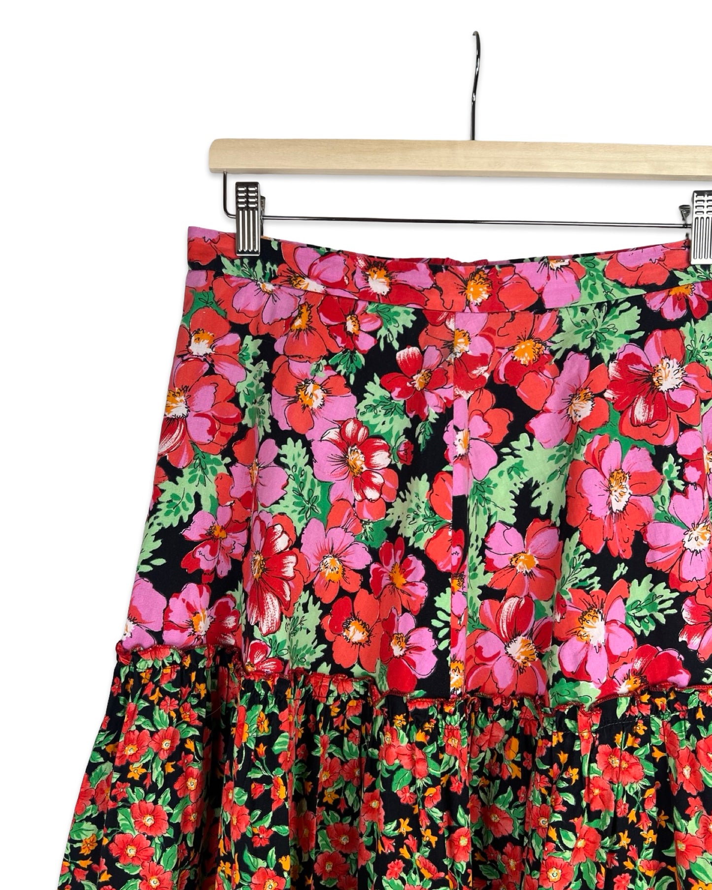 Strokenrok met bloemen - S/M